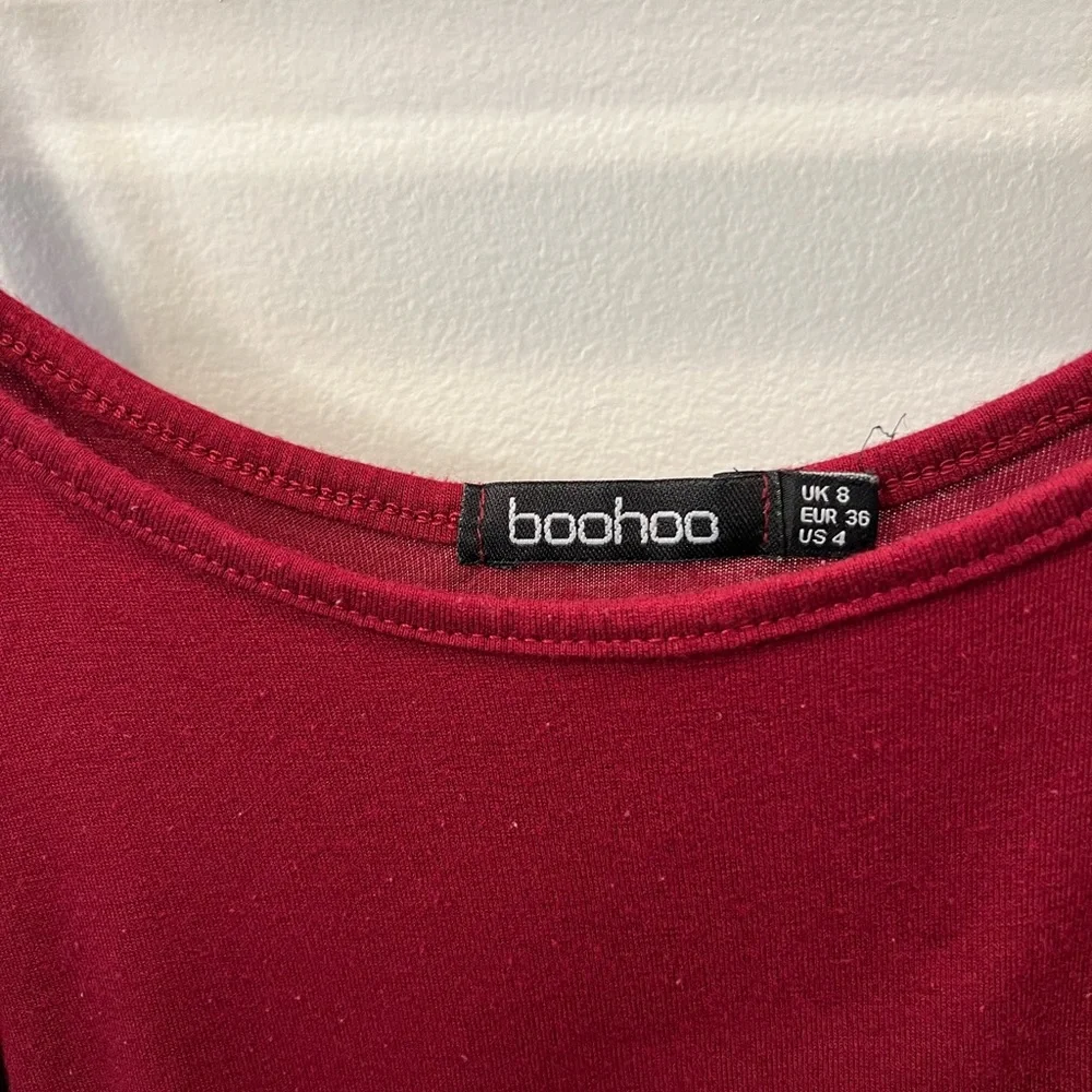 Red body suit - Picture 2 of 4
